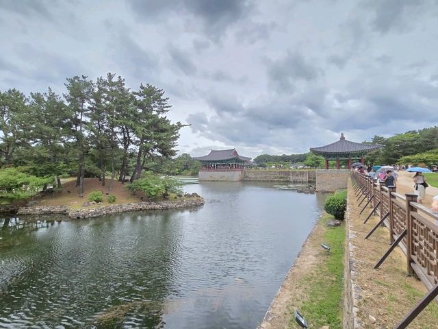 【韓国】慶州　東宮（トングン）と月池（ウォルチ）