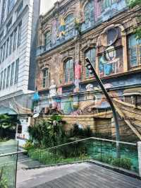 The murals at the KL River of Life
