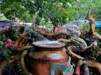 วัดสามพราน  ทำบุญกับมังกรแห่งธรรม