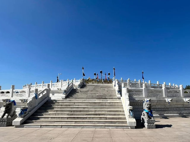 🏛️ Walking in the Footsteps of a Legend — Genghis Khan Mausoleum