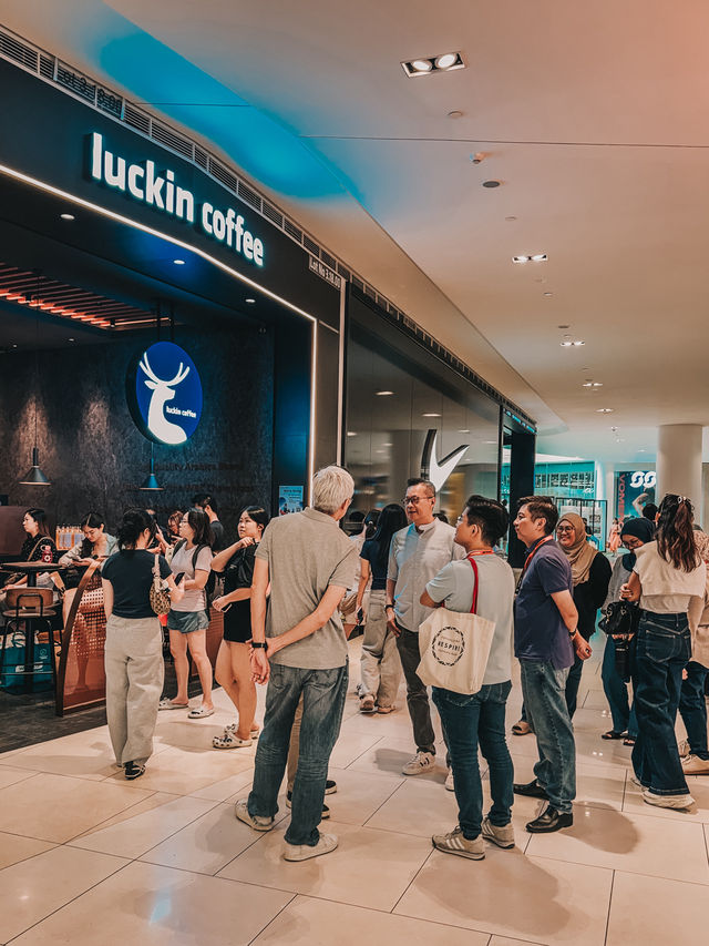 Great Brew & Chillax – Coffee Break at Luckin Coffee, Pavilion Bukit Jalil