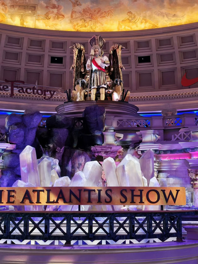 Step into Ancient Rome at Caesars Palace Forum Shops 🏛️🛍️