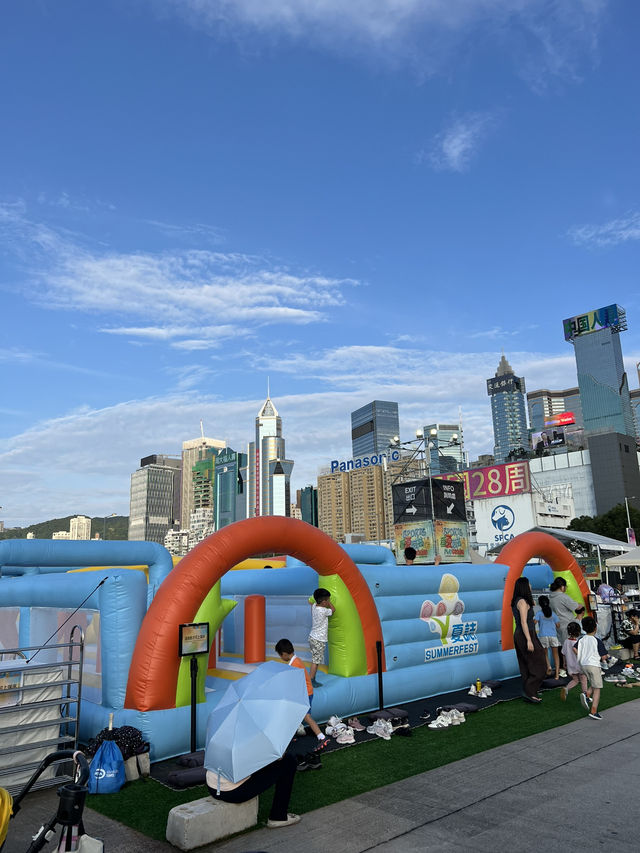 「盛夏競技場」@灣仔海濱 「盛夏競技場」@灣仔海濱
