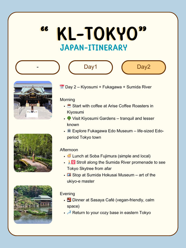 KL to Tokyo : Best plan travel spots  KL to Tokyo : Best plan travel spots