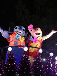ディズニーランドで見れる夜の光のパレード！