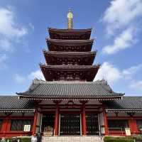 Reaching for the Sky: The Five-Storied Pagoda of Sensō-ji 🗼