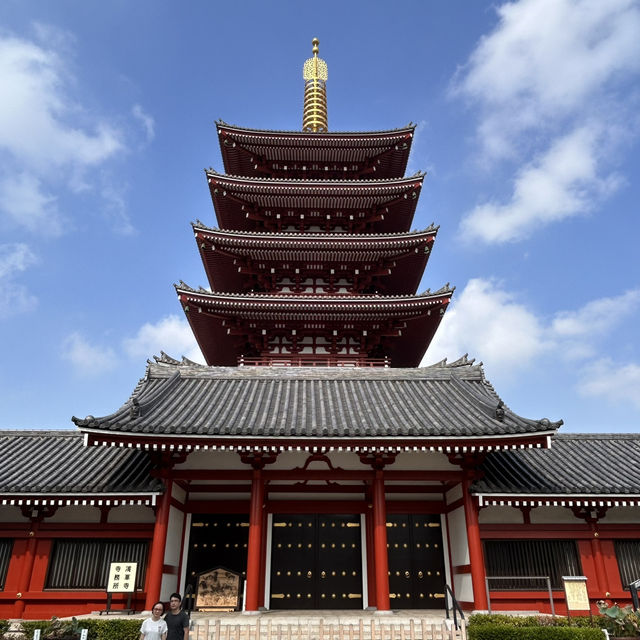 Reaching for the Sky: The Five-Storied Pagoda of Sensō-ji 🗼