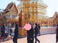 วัดพระธาตุดอยสุเทพ สายบุญอิ่มใจ สายเที่ยวได้ชมวิว