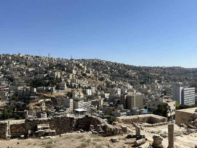 🌟 Amman Citadel Viewpoint – Amman, Jordan