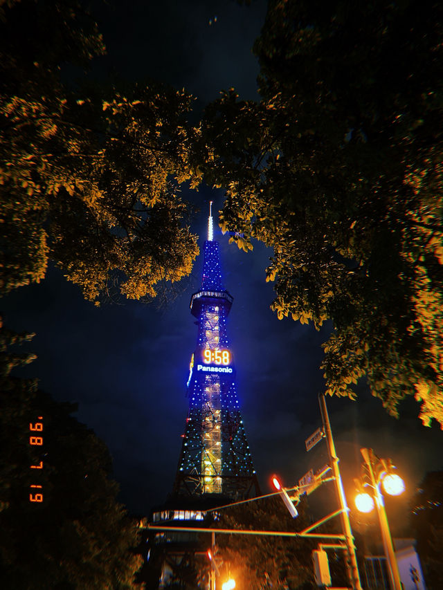 Sapporo TV Tower: The Ultimate Night View Spot! 🌃✨