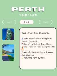 Perth Dream Trip🌅 : 4days itinerary 