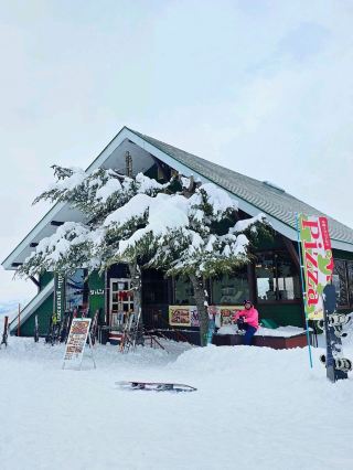 GALAスキー場での雪遊び初体験。