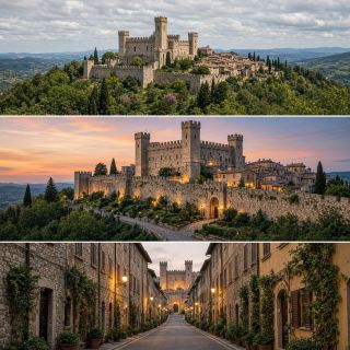 A Beautiful Evening in Gradara