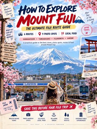 富士山旅行必收藏清單！🗻🇯🇵