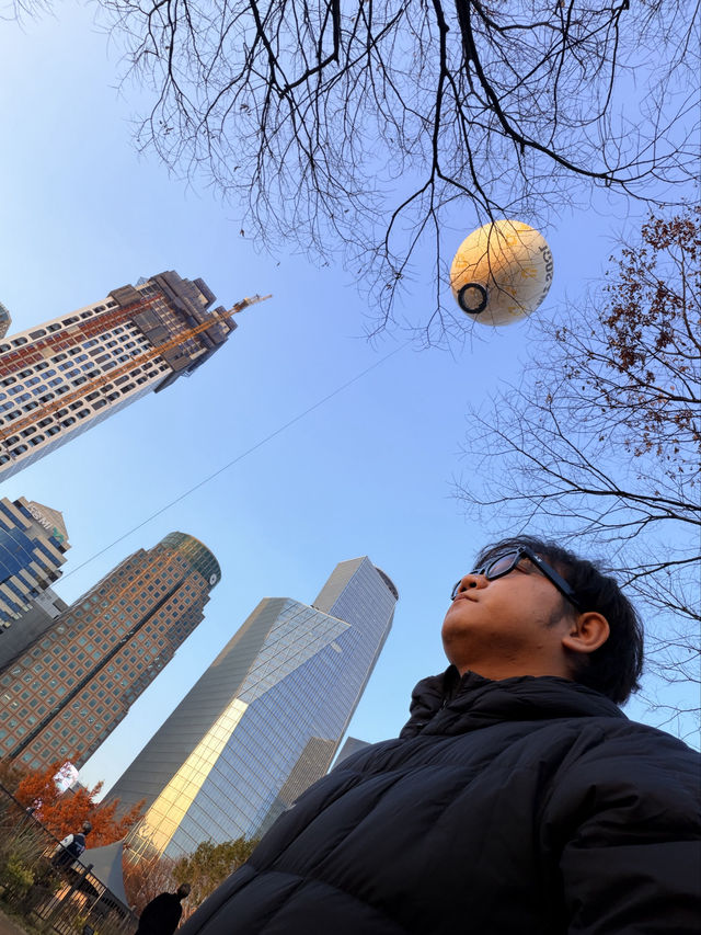 ลอยขึ้นเหนือ Yeouido ชมวิวโซลแบบ 360° จากบอลลูนยักษ์