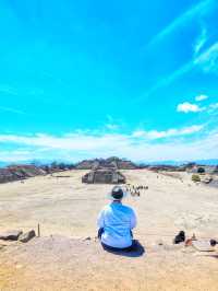 White pyramid in Mexico 