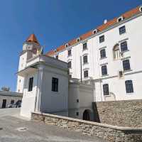 Bratislava castle is beautiful 