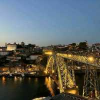 葡萄牙波多的美麗夜空