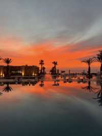 Gorgeous sunset in Taghazout 🌃