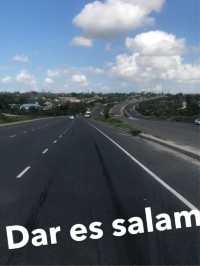 Lovely smooth roads of tanzania 