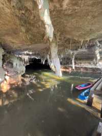 Maze of one of the biggest caves in Southern Thailand