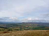 The Black Mountains and the Crawnon Valley