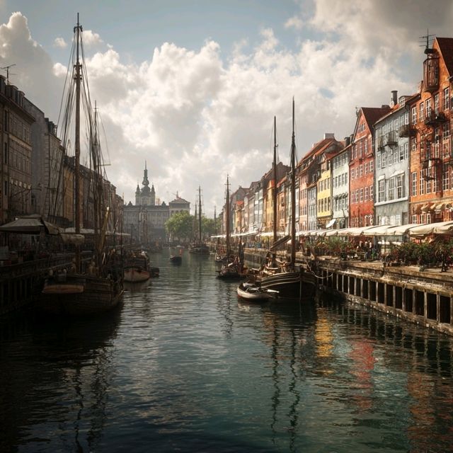 Rain or shine, Copenhagen’s iconic sites are calling! ☔️🕍⚓️