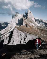 Witness the Majestic Beauty of Seceda ⛰️🌤️