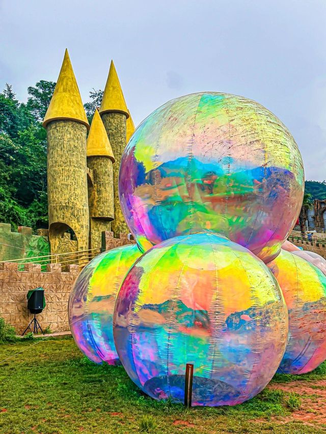昆明小人國主題樂園/孩子的天堂，假期去這一個地方就夠了！