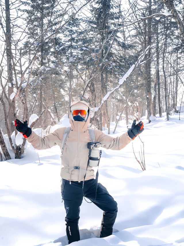 徒步穿越15公里的森林雪原才是雪鄉正確的開啟方式