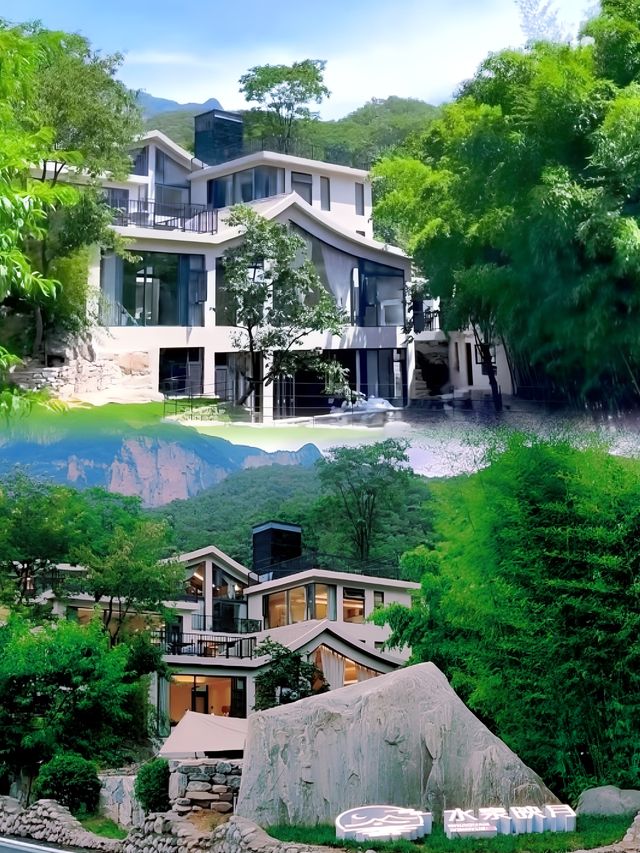 藏在山裡的神仙民宿丨水泉映月