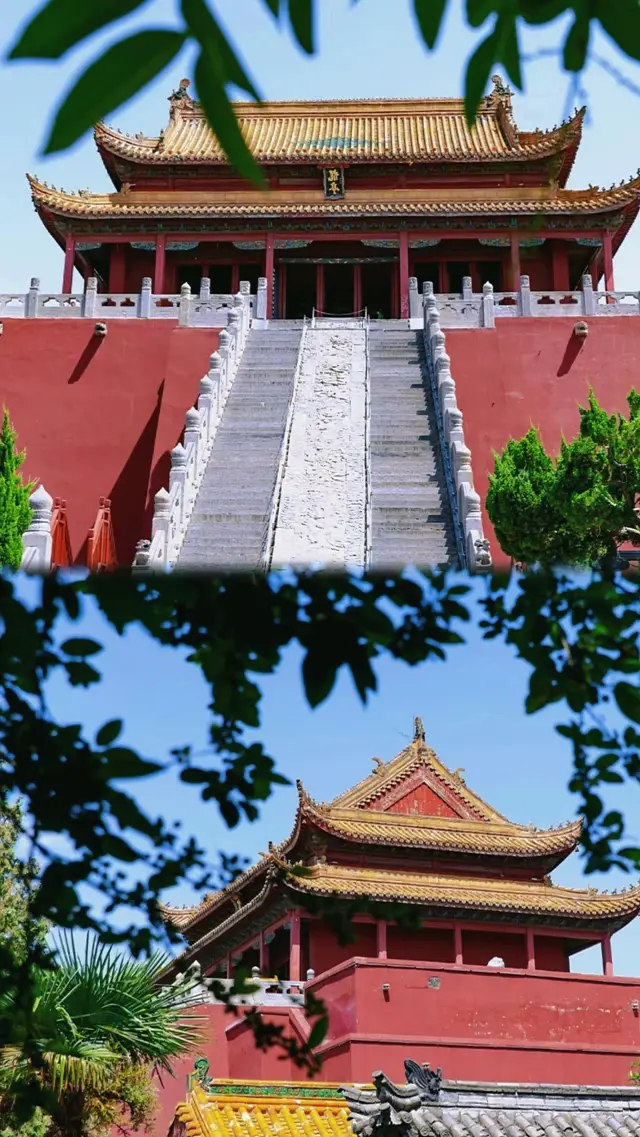 Kaifeng| Longting· Red walls, green trees, glazed tiles, a lifetime of prosperity, a lifetime of dreams