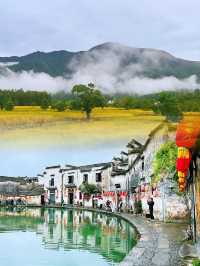 皖南的水墨江南，在宏村被一一展現
