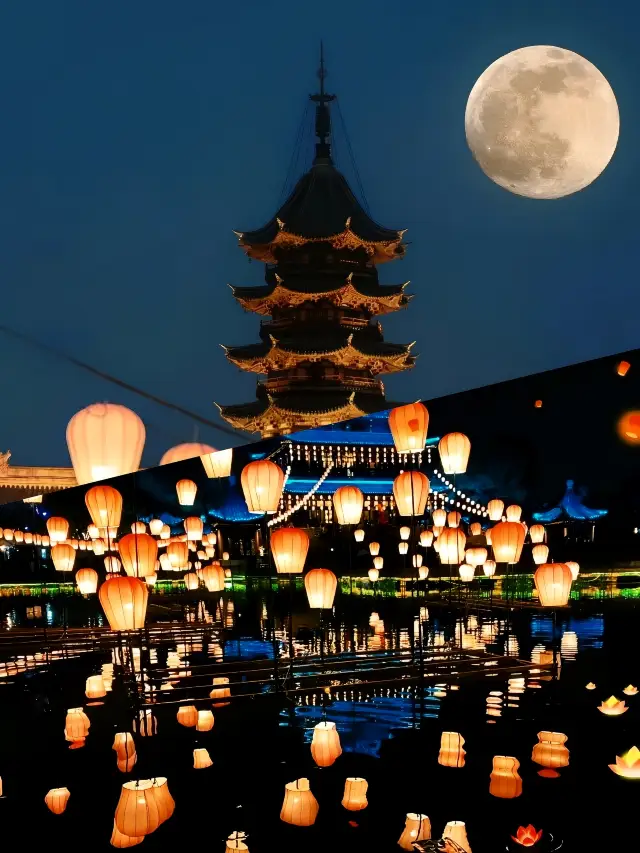 Suzhou Panmen Lantern Festival, inviting you to experience the ancient beauty!!!