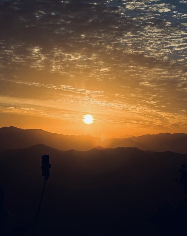 雲霧繚繞｜天水白音山