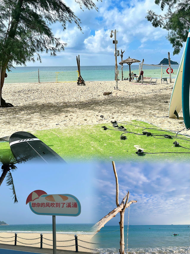 我宣布深圳最美的海灘在這裡西涌沙灘太好看了