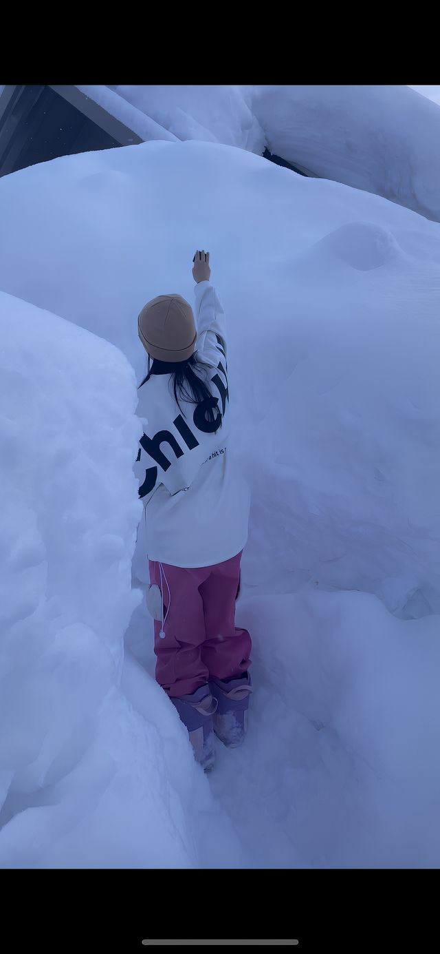 禾木雪場，滑進滑出的酒店