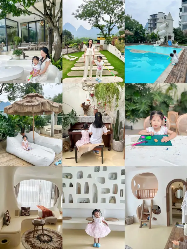 陽朔親子遊｜住進陽朔純白風不要錯過