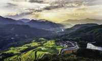 高山雲際梯田，如詩如畫是念山