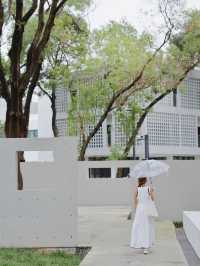 中山這座“盤活”後的白房子公園好chill啊
