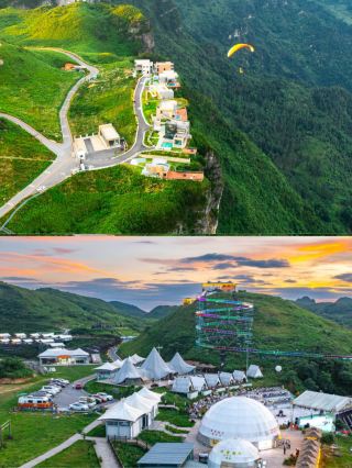 I thought Wugong Mountain was beautiful until I drove to Bamian Mountain in Western Hunan and unlocked the mirror of the sky in Hunan