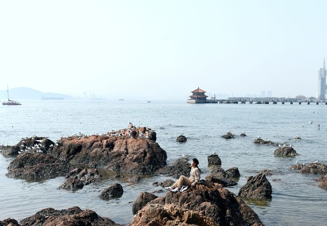清涼一夏就來青島棧橋