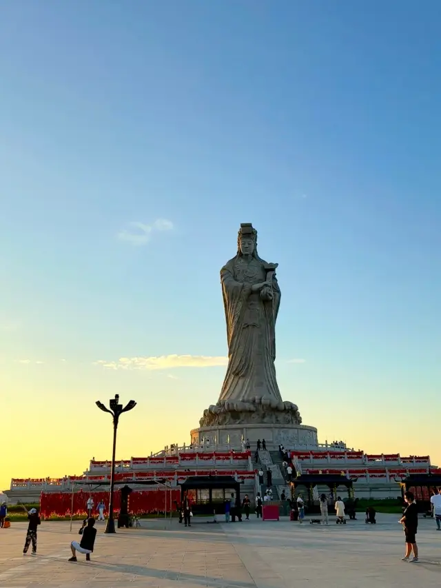 Tianjin Mazu Cultural Park｜Free Sea View Park Super Shocking.