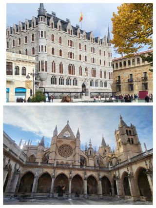 The stunning scenery of León, Spain. 