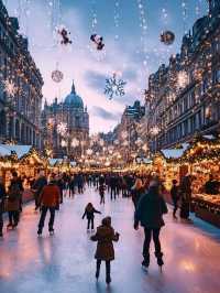 Must-Visit Winter Destinations in the UK: Christmas Ice Rinks