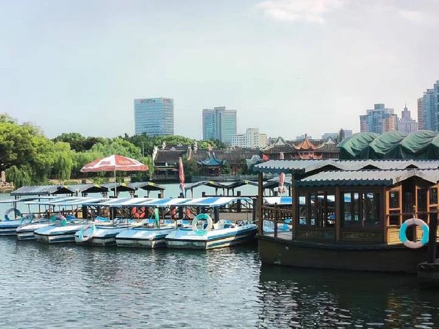 寧波月湖公園 | 宛如仙境的城市綠洲