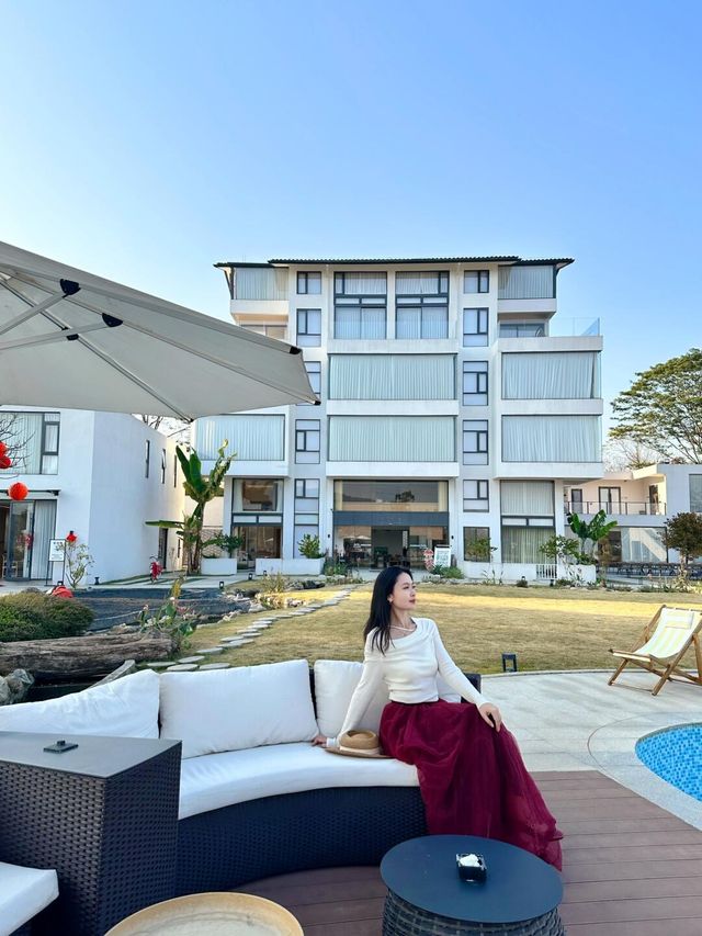 惠州版「小江浙」在萬畝茶園中度假泡湯
