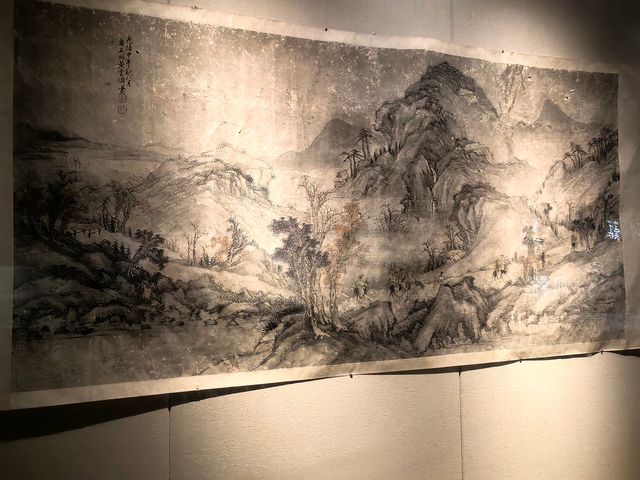 鐘祥市博物館一一書法創意牆