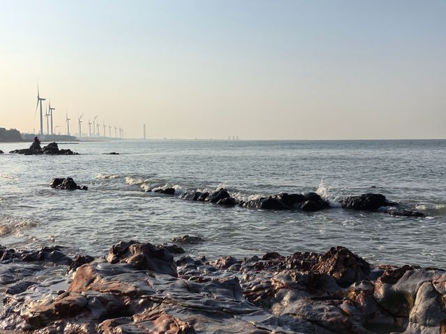 海南環島遊，打卡東方魚鱗洲