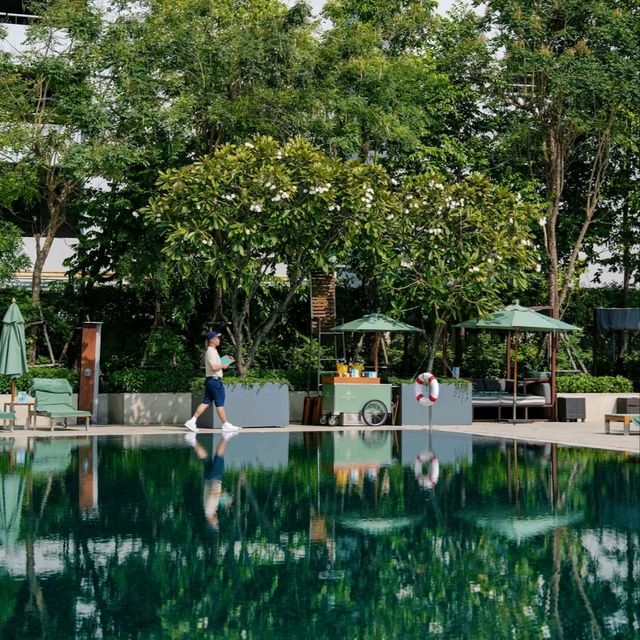 🌿曼谷頂級設計酒店｜素凱泰The Sukhothai✨安縵大師操刀の隱世綠洲